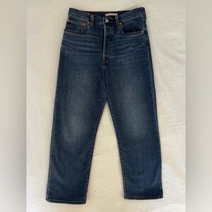 Levi’s Ribcage Straight Ankle Stretch Jeans